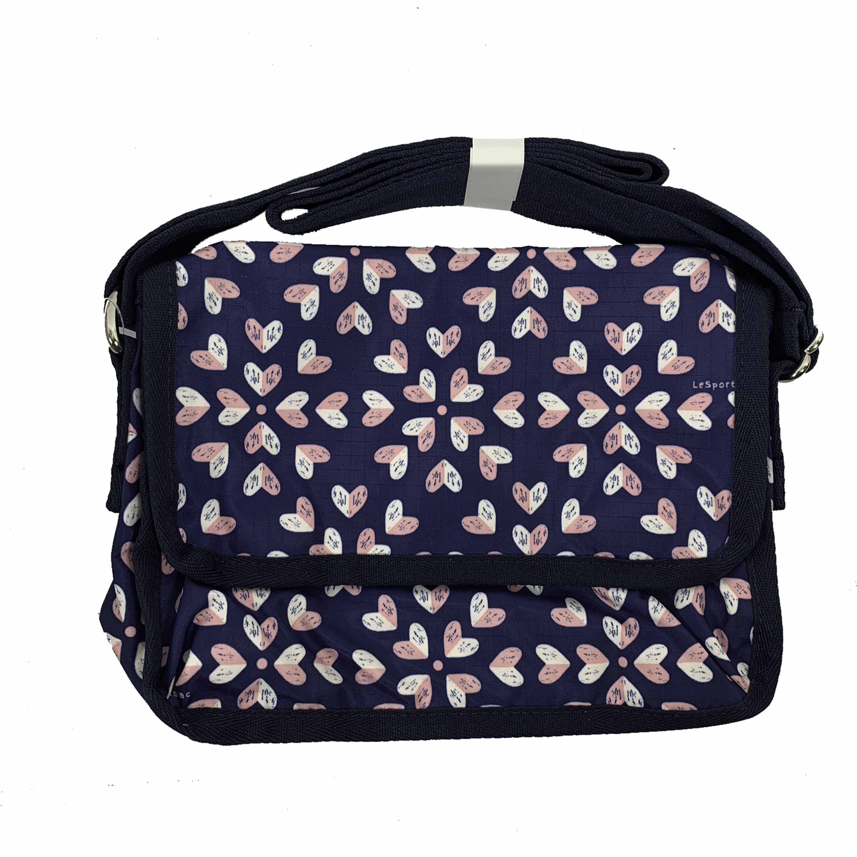 LeSportsac Shelby Crossbody (Heart Burst Navy)