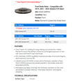 thumbnail image 2 of Front Brake Rotor - Compatible with 2019, 2021 - 2022 Genesis G70 Sport, 2 of 2
