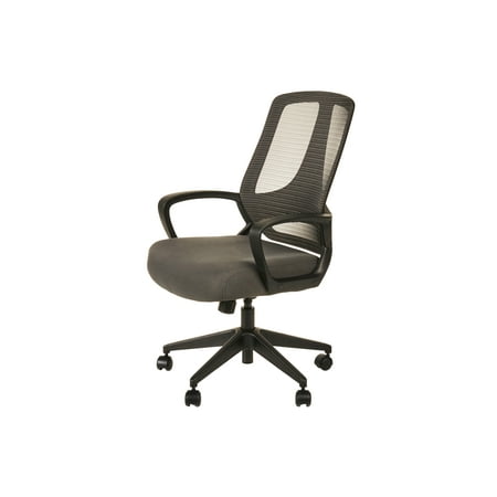 Alera 5000 Series - Alera MB Series Mesh Mid-Back Office Chair, Gray/Black