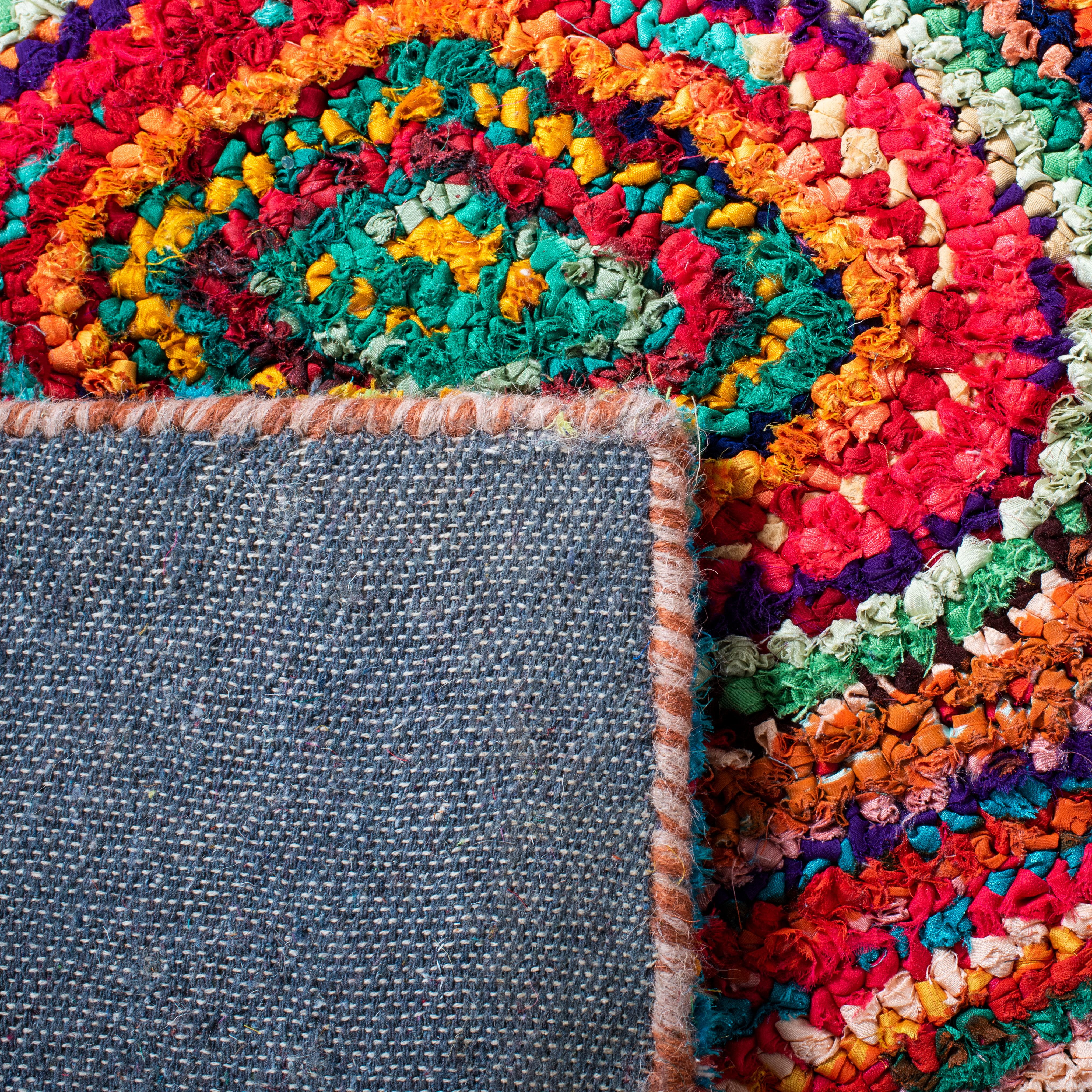 SAFAVIEH Nantucket Valerie Abstract Runner Rug, Yellow/Multi, 2'3" x 9'
