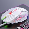 thumbnail image 4 of TNOBHG 6-button Gaming Mouse Usb Wired Mouse Seven-color Backlight Gaming Mouse 3200dpi Adjustable 6 Ergonomics Plug Play Laptop Mice Computer Accessories, 4 of 8