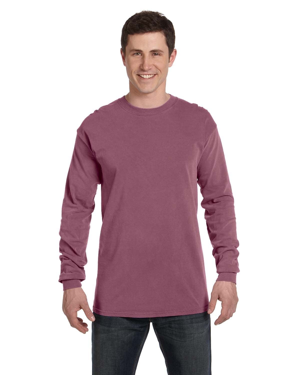 Comfort Colors Unisex Garment-Dyed Heavyweight Long Sleeve T-Shirt 6014