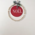 thumbnail image 3 of Christmas Ornament With Beaded Hoop Noel, 3 of 3