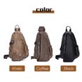 thumbnail image 2 of Bandolera masculina deportiva con puerto USB, diseño moderno y funcional, ideal para actividades al aire libre, hecha de cuero PU de alta calidad, ajustable y cómoda, múltiples compartimentos, color, 2 of 6