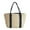 Beige, variant on Women Straw Woven Shoulder Bag Large Capacity Casual Handbags Tote Bag (Beige) Shoulder Bags for Women