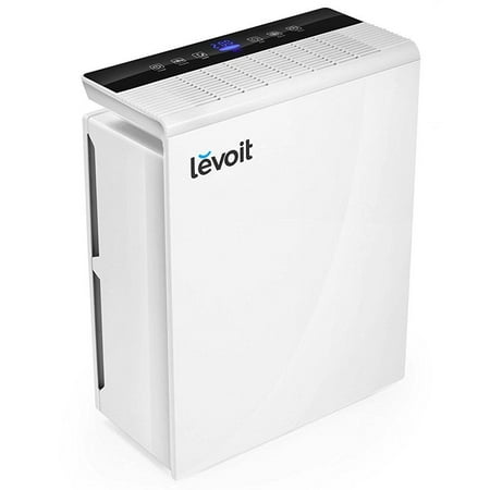 - LEVOIT LV-PUR131 Air Purifier with True HEPA Filter, Odor Allergies Eliminator, Air Cleaner for Large Room, Dust, Smoke, Mold, Pets, Smokers, Home, Auto Air Quality Monitor, 322 sq. ft, US-120V