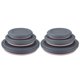 thumbnail image 1 of 6 Unids Conjuntos de Tazón Lonchera Plegable de Silicona Tazón Plegable Tazón Plegable de Silicona con Tapa Rosa, 1 of 5
