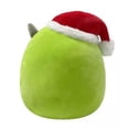 thumbnail image 3 of Disney Pixar's Monsters Inc. Mike Wazowski 8" Santa Plush by Squishmallows, 3 of 3