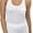 White, variant on ToBeInStyle Women's Burnout Racerback Active Tank Top - White with Pockets - Large