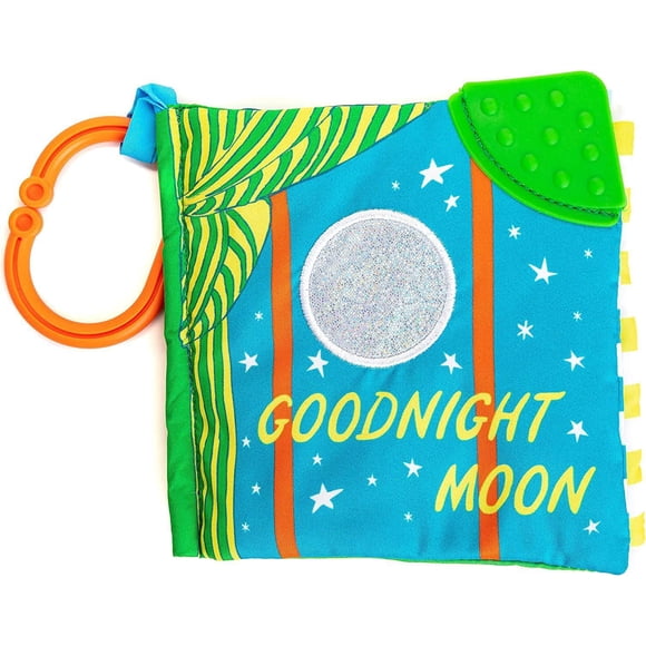 Kids Preferred Goodnight Moon Soft Book with On The Go Clip