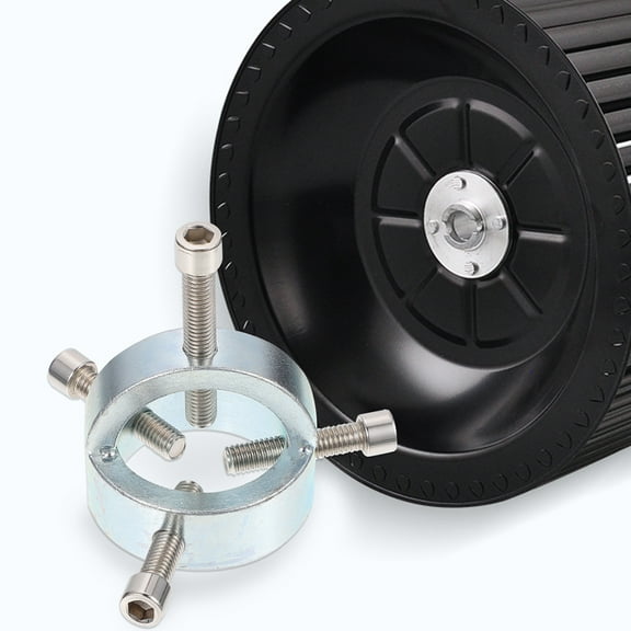 Hemoton 2pcs Steel Blower Fan Puller Set, Metal Steering Wheel Removal Tool, Hand Tool for Wind Wheel Disassembly