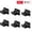 Black, variant on SKYCARPER Curtain Rod Holders No Drill Self Adhesive, 2 Count