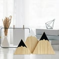 thumbnail image 1 of 3PC Different Sizes Mini Shelf Decor Shelf Stand Wood Decor, 1 of 7