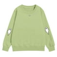 thumbnail image 4 of Mercatoo Season Girls Sweatshirt Print Long Sleeve Pullover Multiple Color Options for Casual Wear and 5t Girls Clothes Winter, 4 of 5