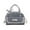 Blue, variant on Deeceymbur Denim Tote Bag with Lace Trims Women Handbag Shoulder Bag Crossbody Bag Blue Black Color Simple Sophisticated Style Bow Accent
