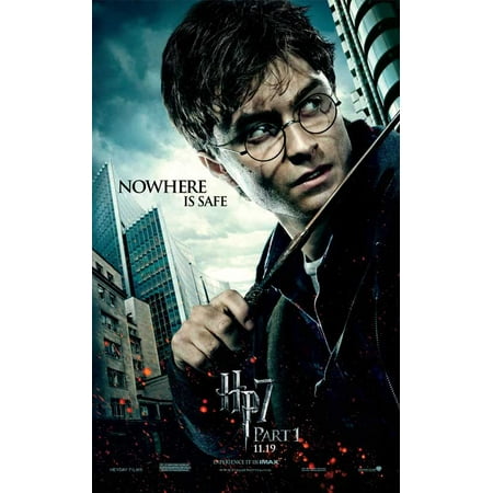 Harry Potter and the Deathly Hallows: Part I Poster Movie E 27 x 40 Inches - 69cm x 102cm Emma Watson Daniel Radcliffe Ralph Fiennes Helena Bonham Carter Tom Felton Alan Rickman Bonnie