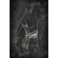 thumbnail image 3 of Greene, Taylor 13x18 Black Modern Framed Museum Art Print Titled - Model Sketch 5, 3 of 5