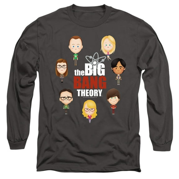 Big Bang Theory - Emojis - Long Sleeve Shirt - Large