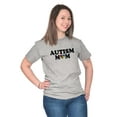thumbnail image 3 of Autism Mom Awareness Puzzle Piece Women's Graphic T Shirt Tees Brisco Brands S, 3 of 7