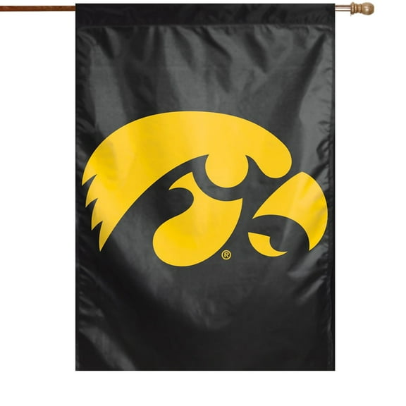 NCAA Iowa Hawkeyes Team 28" x 40" Vertical Flag