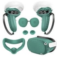thumbnail image 1 of Meta/Oculus Quest 2 Silicone Cover 5 Set - Shockproof, Anti-Slip, Waterproof Dustproof Soft Comfort Enhances VR Gaming (VR Accessories), 1 of 9