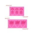 thumbnail image 4 of AOOOWER Fruit Shaped Silicone Mold Strawberry Pineapple Candy Mold Summer 3D Candy Mold, 4 of 7