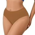 thumbnail image 4 of yunLCZ Underwear for Women Cotton Women's Solid Color Detachable Hip Pad Peach Hip Shaping Underwear Pants Stretch Cool Underwear for Women, 4 of 4