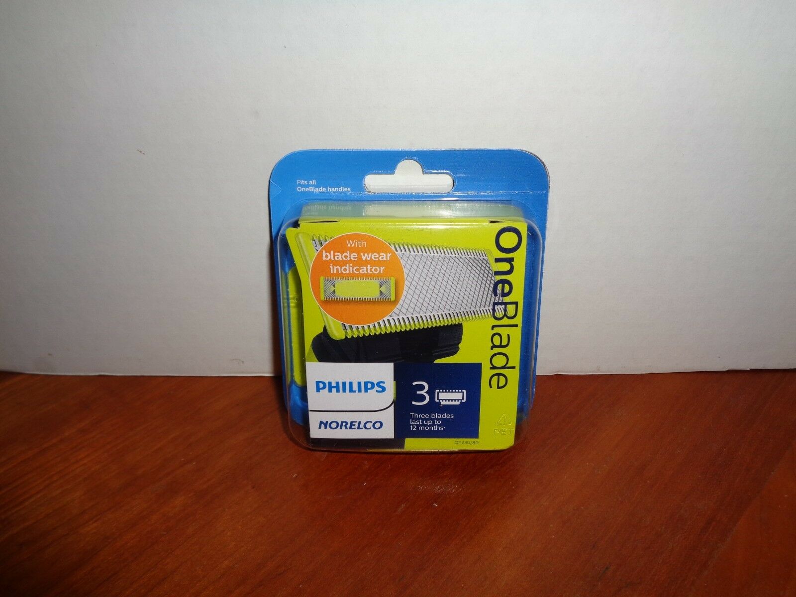 Brand New Genuine Philips Norelco OneBlade Replacement Blades 3-Pack