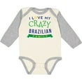 thumbnail image 3 of Inktastic Brazilian Family Reunion Funny Boys or Girls Long Sleeve Baby Bodysuit, 3 of 5