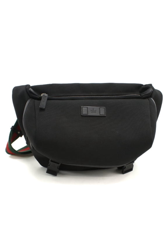 Pre-Owned GUCCI Gucci Shoulder Bag 353409 Body Sherry Men's Black
