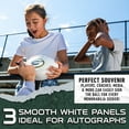 thumbnail image 6 of Franklin Sports NFL Green Bay Packers Autograph Football - Official Size White Panel Souvenir Football for Autographs + Signatures - NFL Team Fan Shop Memorabilia Football for Display, 6 of 14