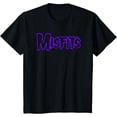 thumbnail image 1 of Misfits – T-Shirt Logo Violet Col Rond T-Shirts Adultes Unisexes, 1 of 2