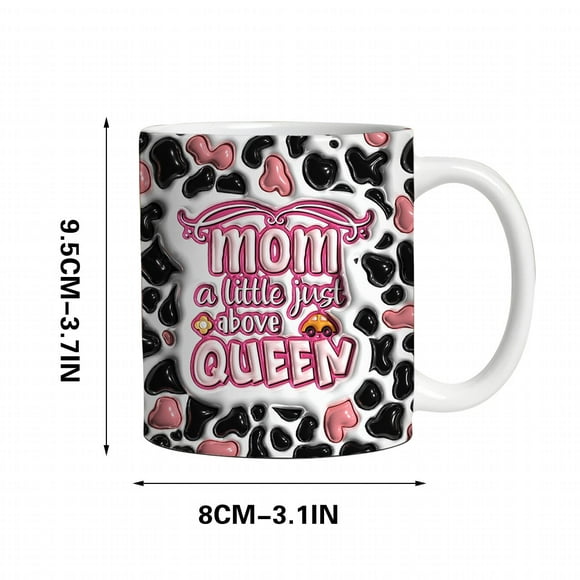 Dog Mom Dog Inflated Mug Personalized Ceramic Mug Pet Lovers