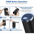thumbnail image 4 of Foldable Water Dispenser with 1200Mah  for 5 Gallon Bottle, Automatic  Water Pump, Portable Drinking Water Jug Pump for Kitchen, , Office, Camping, Living Room, Beach (Black), 4 of 6