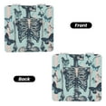 thumbnail image 2 of Goofa Butterflies Skull Bows Pattern Pocket Mirror, Portable Makeup Mirror,Travel Makeup Mirror,Dual-Sided Compact Mirror,Gift Makeup Mirror-Square, 2 of 9
