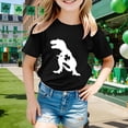 thumbnail image 2 of Chandail Filles Col Rond Hauts Graphiques T-Shirts Garçons T-Shirts Filles Hauts 2T, 2 of 4