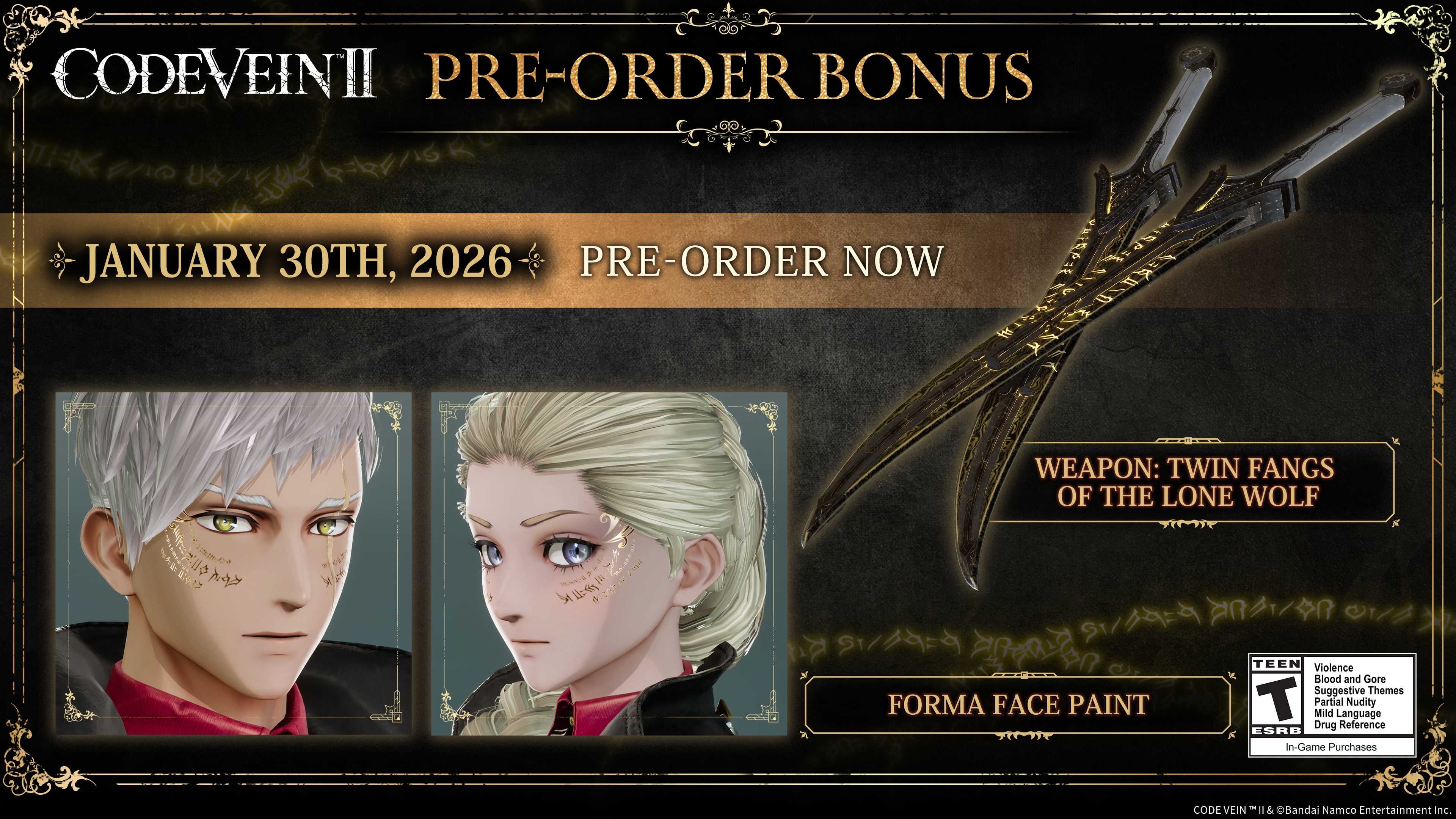 Jeu vidéo Code Vein II pour (Xbox)