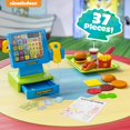 thumbnail image 4 of Lollipop Spongebob Cash Register Play Set - Krusty Krab Cash Register - Includes Toy Cash Register and Realistic Play Food Items with Pretend Food and Play Money, 4 of 8