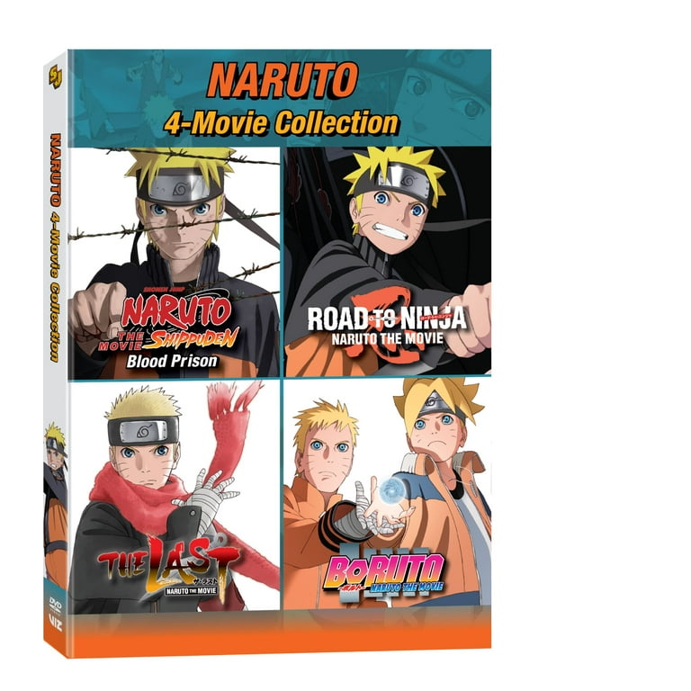 ナルト映画 DVDセット 4本 Naruto: 4-Movie Collection DVD with Special Features - Walmart.com