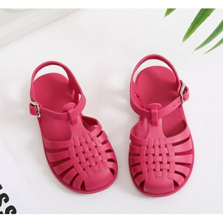 

Children s Soft Jelly Sandals Kid s Sandals In Recyclable Closed-Toe With Anti-Slip Sole Easy Wear Sandals Boy s & Girl s sandals Summer & Beach