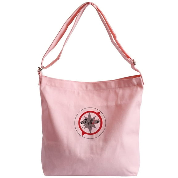 Kpop Stray Kids Merchandise Canvas Shoulder Bag, Hobo Crossbody Handbag Casual Tote for Gifts