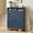 Dark Blue, variant on Modern 2 Flip Drawer Shoe Cabinet with Hooks, Narrow Entryway Storage Organizer