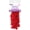 Red 1/2" Fringe, variant on Essentials By Leisure Arts Pom Pom 1/2" Fringe - Red - 1" 2 Yard Poms Arts And Crafts Red Pompoms For Crafts Craft Poms Puff Balls For Crafts