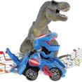 thumbnail image 2 of Transforming Dinosaur Toy, Transforming Dinosaur Car, Automatic Transforming Dinosaur Car With Music And Led Lights, 2 of 4