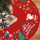 thumbnail image 4 of Feliz falda de árbol de Navidad, decoraciones rústicas para el hogar, decoración de granja para fiestas navideñas de Año Nuevo, 4 of 5