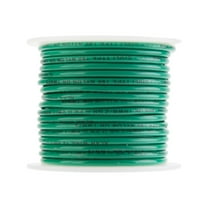 Remington Industries 12 AWG Stranded THHN Building Wire, 600V, 50 ft Length, Green