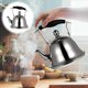 thumbnail image 4 of 1. Hervidor de té de estufa de 5 l, tanque de agua de ebullición rápida de acero inoxidable, tetera con sonido de tetera con mango frío e infusor para cocina casera. Afortunado Sencillez, 4 of 4