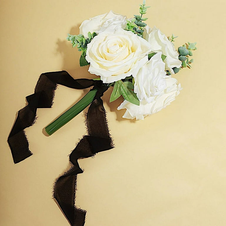 BalsaCircle 2 Dusty Blue 1.5 x 6 yards Chiffon Ribbon Rolls Wedding Party  Favors DIY Crafts Gifts Decorations 