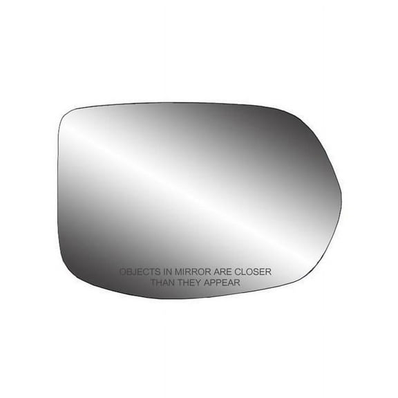 80268 - Fit System Passenger Side Non-heated Mirror Glass w/ backing plate, Honda CR-V 12-16, 4 15/ 16" x 7 7/ 16" x 7 11/ 16"