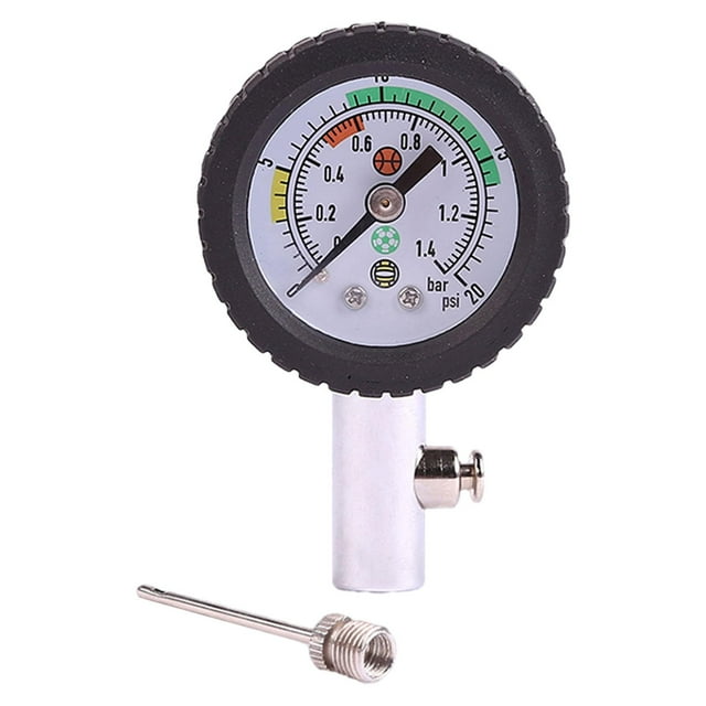Manómetro de bola Manómetro de presión de aire Mini instrumentos ligeros, medición con cubierta